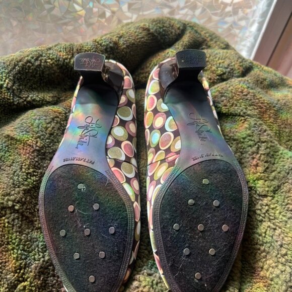 Retro polka dot kitten heels - Picture 4 of 4